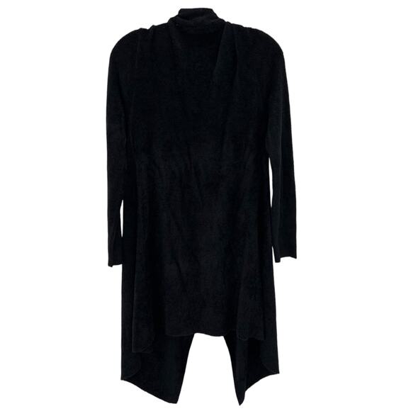 Barefoot Dreams women’s asymmetrical open front cardigan - Picture 5 of 8
